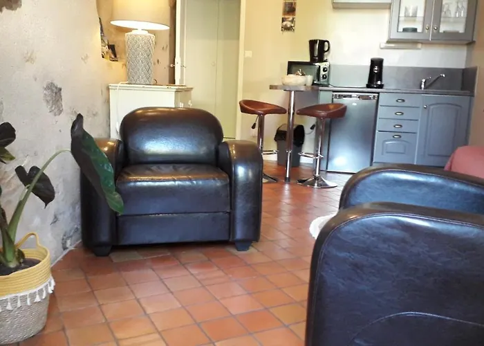 Logis Muraille Romaine, Centre Historique, Lit Queen Size Apartamento *